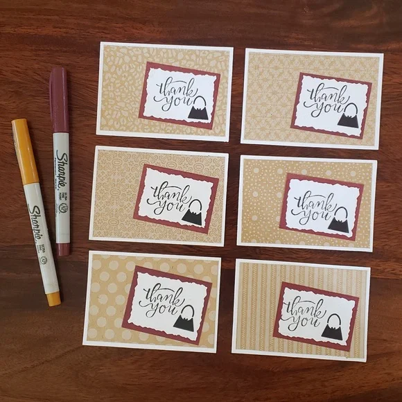 60 PIECE SHIPPING BUNDLE Handmade Thank You Cards 10 x 13 Polymailers Stickers - Picture 8 of 11